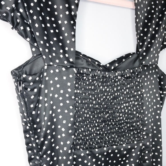 Guess Black and White Polka Dot Dress - Picture 5 of 5